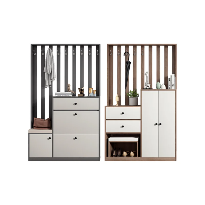 Modern design style entry cabinet Shoe cabinet Multi-layer shoe rack storage for the living room shoe rack cabinet