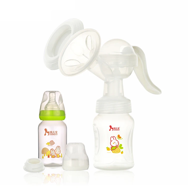 Wholesale Portable High Quality Silicone hand use milk pump Simple Cheap Bpa Free Food Grade Mom Cozy Breast pump