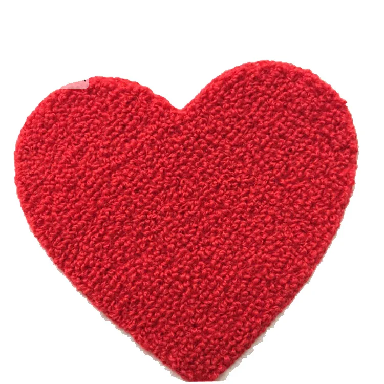FA006 Manufacturer supply towel felt embroidery cartoon patches for garment