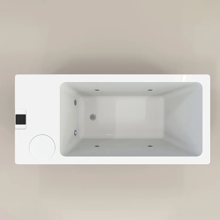 Ozone Disinfection System One Piece Acrylic Cold Plunge Pool Ice Bath All in One Cold Plunge Tub With Water Chiller
