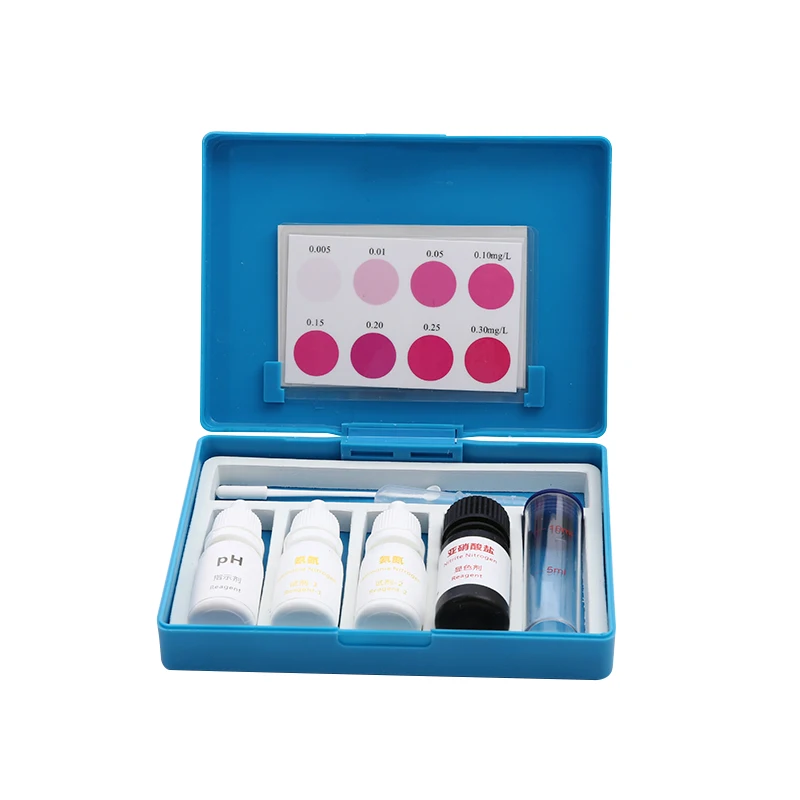 nitrite/Dissolved Oxygen/ph 3 in 1 aquarium water quality test diagmostic kit