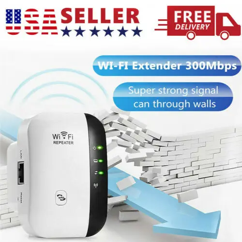 repeater wifi 300mbps wireless internet extender mini wifi amplifier network signal booster 2km long range wifi repeater