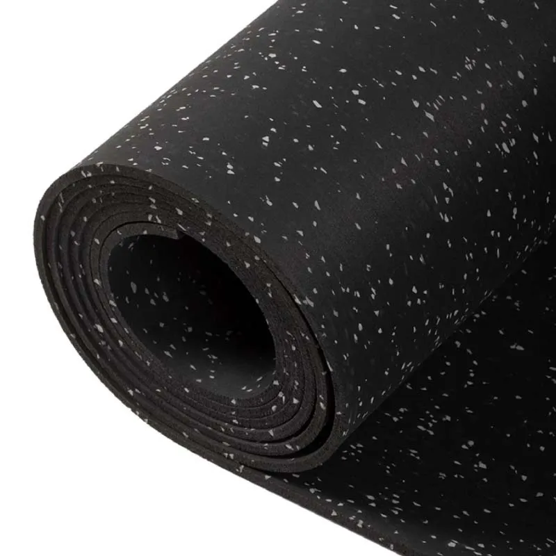 10mm Crumb Rubber Tiles Plyometric Rolled Gym Flooring Mats