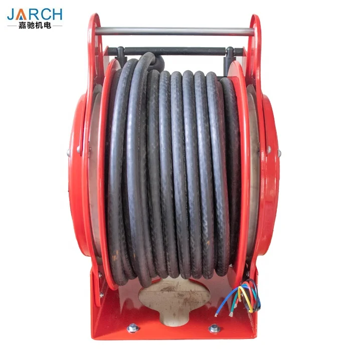 Retractable cable reel 5X6mm cable reel machine Used for stage lighting LED screen power supply