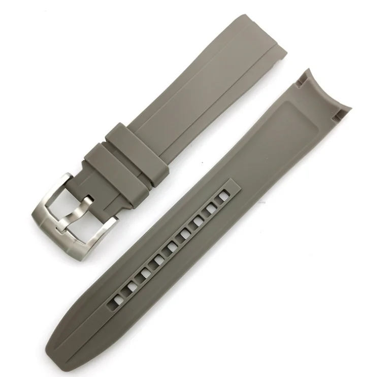 diving  diver curve end 18 20 21 22 24mm rubber watch band watch strap