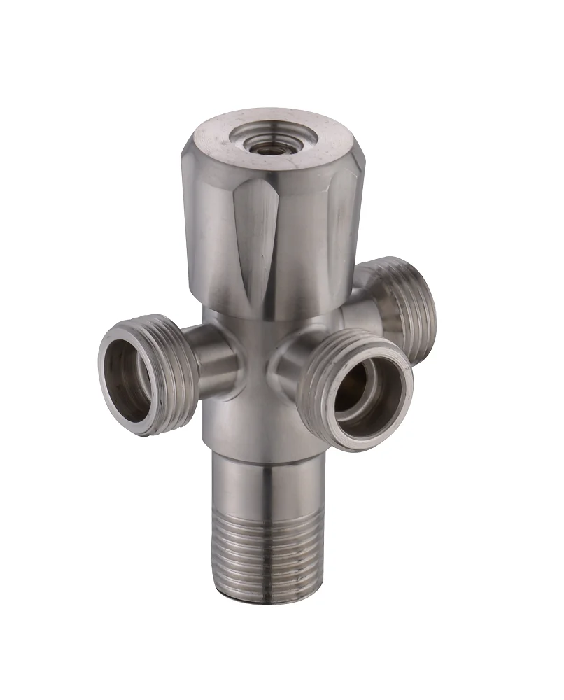 SUS 304 stainless steel angle valve new modern design kitchen and bathroom accessories 1/2 inch hot sale toilet sanitary