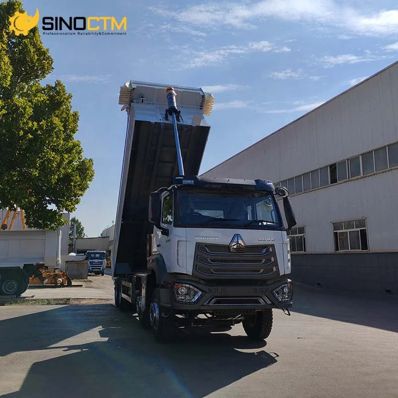 Сверхмощный грузовик Shacman Sinotruck HOWO NX 8x4 12 колес новый грузовой Самосвал 40 тонн для продажи