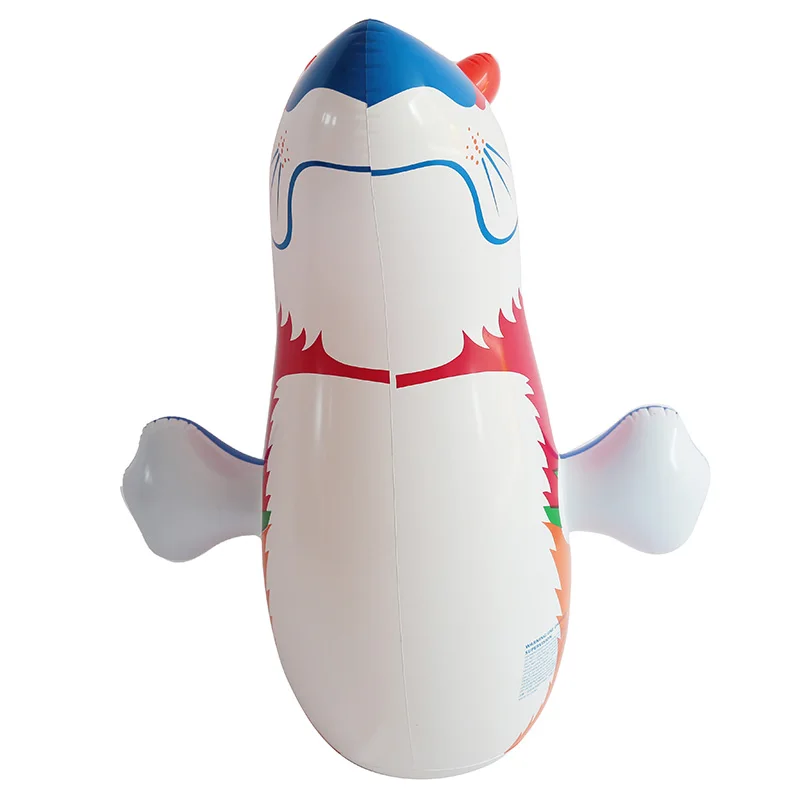 inflatable punching bag with logo printing