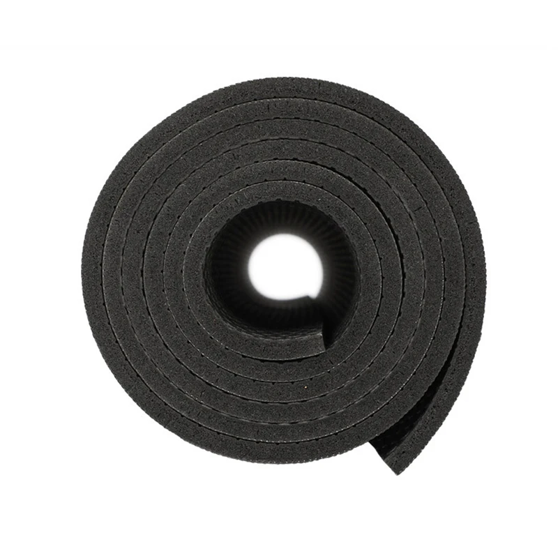 Wholesale High Density Custom Logo Eco Friendly Anti Slip Strong Grip 5mm 6mm 8mm Pvc Black Yoga Mats Yogamat