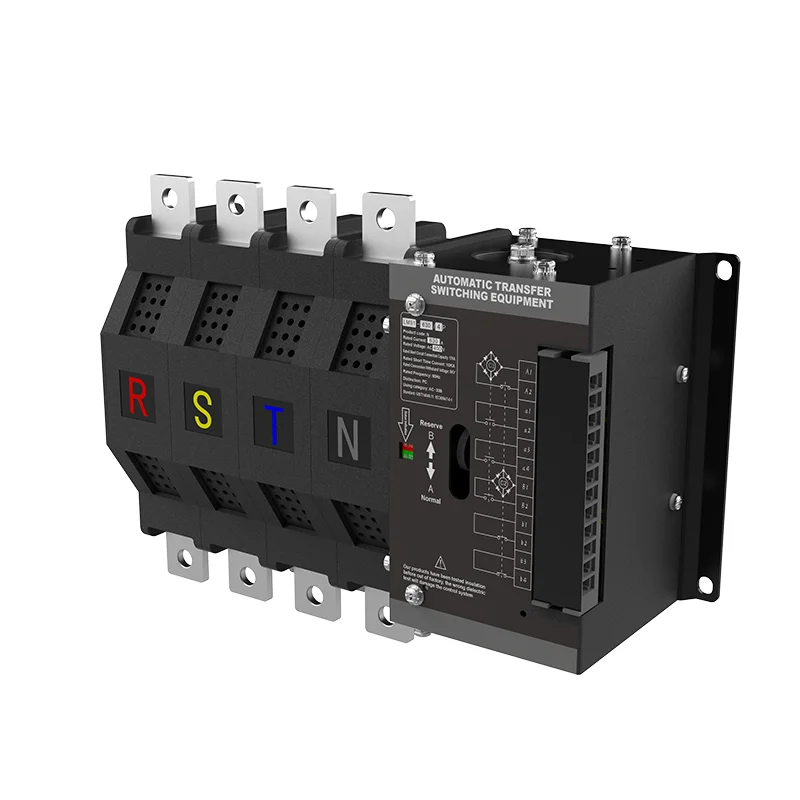 LVMA ATS OEM/ODM LMS1-630N/4P автоматический переключатель передачи данных класса ATSE Daul Power RTS 32A-630A