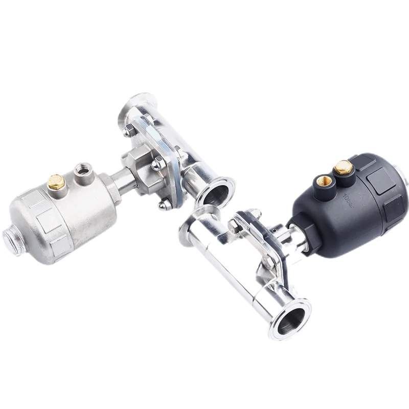 Dn40 Dn25 1 5 дюймов диафрагменный клапан Коррозионностойкий Ss304 Ss316 пластиковый