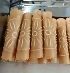 Cheap Portable Customized Barquillos Roller Machine Coconut Roll Rolling Machine
