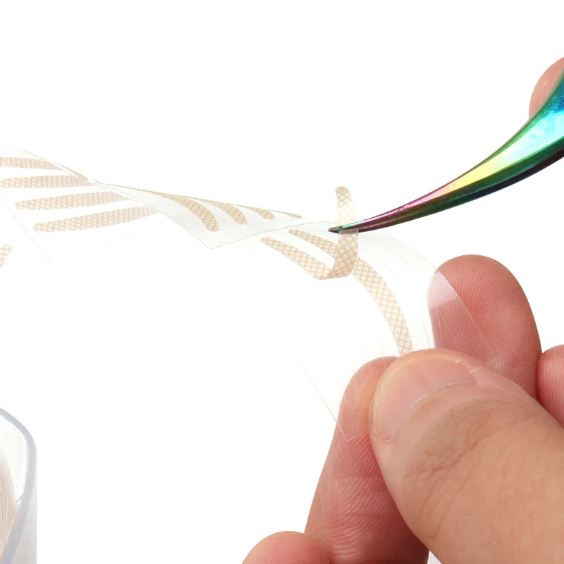 Hot Selling Portable Mesh 600PCS Eyelid Tape Stickers Self-Adhesive Lace Eye Double Invisible Eyelid Tape