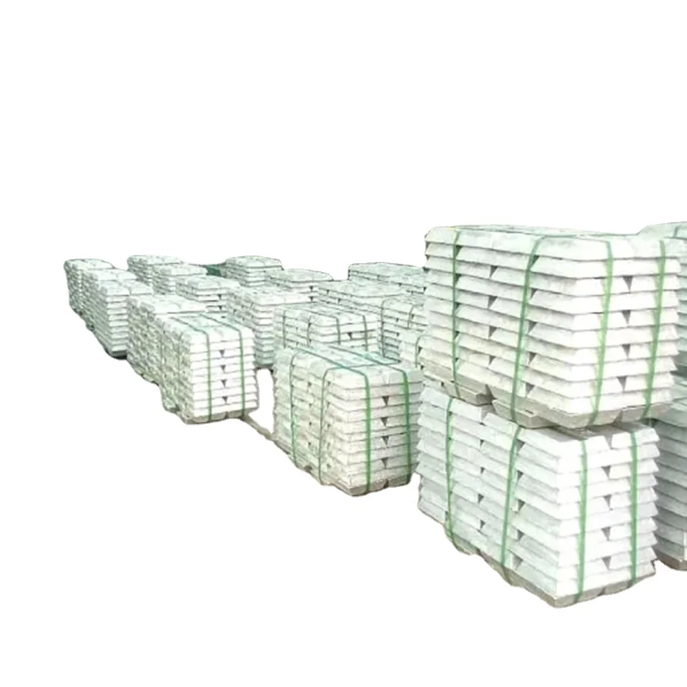 Factory supply raw metal zinc ingot 99.995 with high quality low price from china Asia