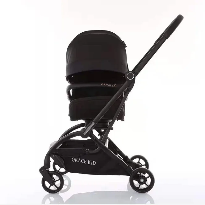 Foldable Stroller Carriage Newborn Pram Luxury Two-way Push 360 Rotate Trolley Cheap Baby Travel Stroller