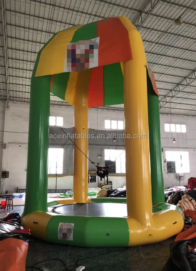 Надувной батут bungee game на