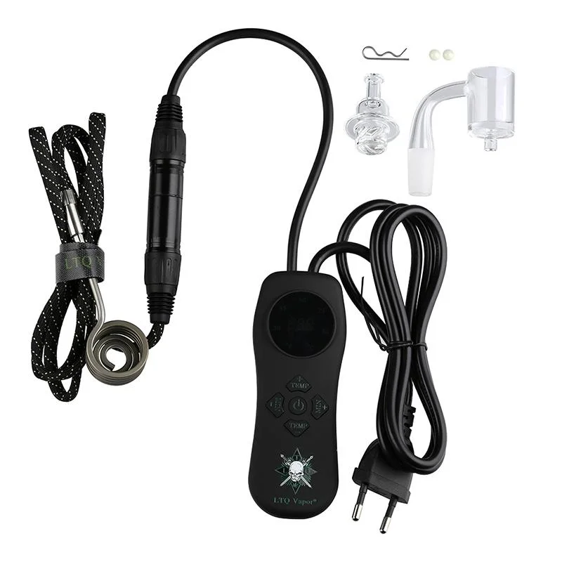 IE-Nail dab kit with temperature controller LTQ Quartz/Titanium ENails for bangers or water pipes