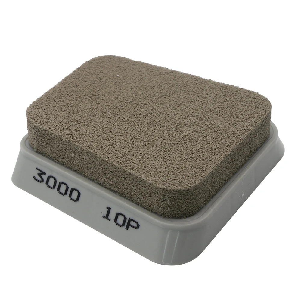 Полировка мрамора Франкфурта абразивные нейлоновые полировальные колодки 6000 #10000 # для атласа и блестящей поверхности