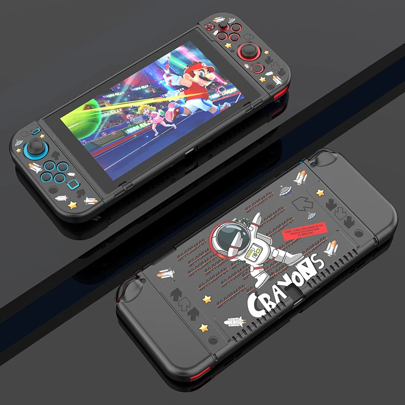 Game Switch Plastic Accessories Grip Protective Set Custom Games Case For Nintendo Switch Case