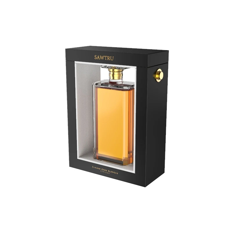2020 Hot Sales New Design Special Frame Painted Wooden Perfume Show Window Storage Box Case With SABER Certificate