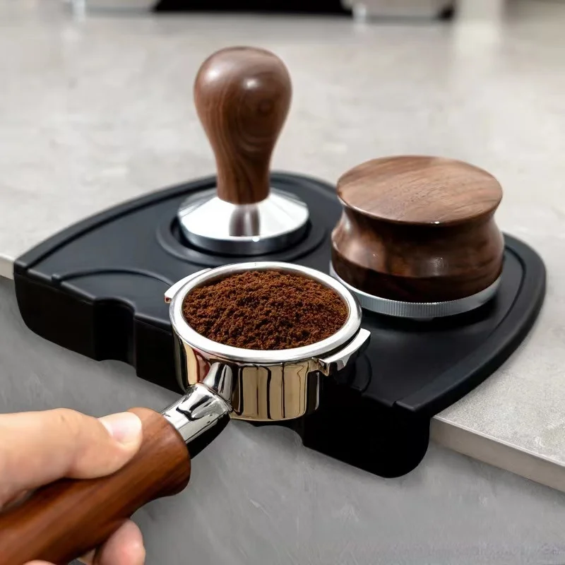 Wholesale Custom Different Types Safe Espresso Tamping Mat Silicone Barista Espresso Coffee Tamper Mat Pad