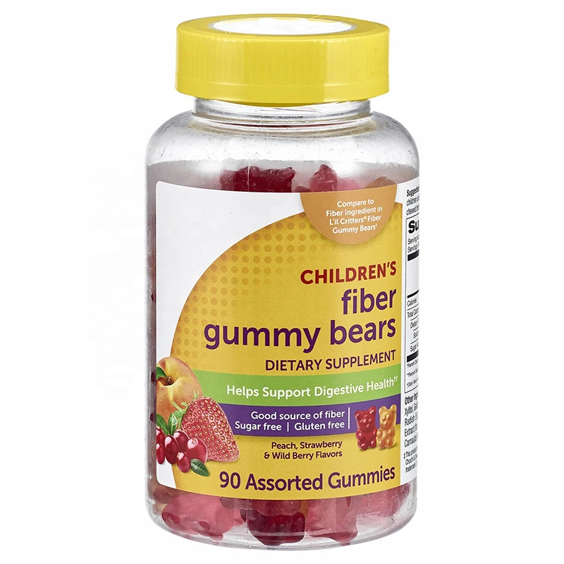 New Arrivals Factory Price Gluten Free Private Label Loss Weight Digestive Support Fiber Gummies