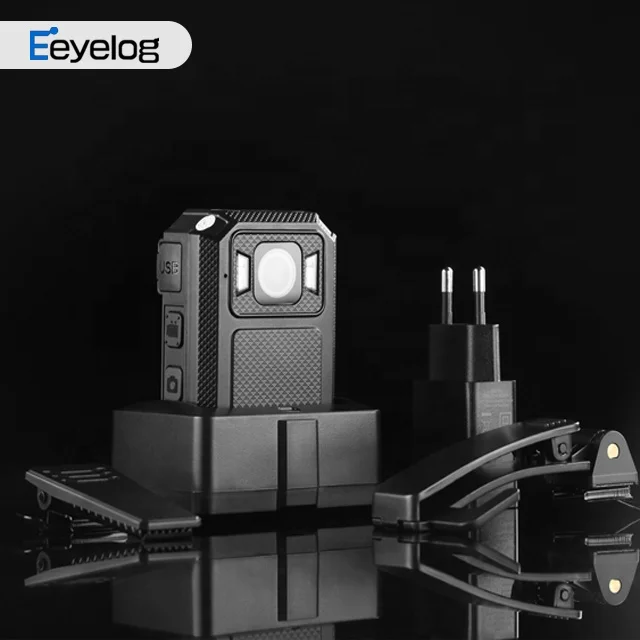 Eeyelog IR Night Vision 4200mah, 17hours of recording Body Worn Camera with WiFi Eis Ambarella H22 Chipset