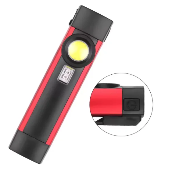 SOHOT High Bright Mini Palm Small Flashlight Usb Charging Portable Home Fishing Hiking Camping Magnet Pocket Work light Torch