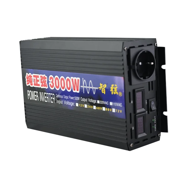 3000 Watt Pure Sine Wave Inverter Prices From Zhixian Factory Dc 12v 24v 48vTo Ac 220v 230v 240v 50Hz 60Hz