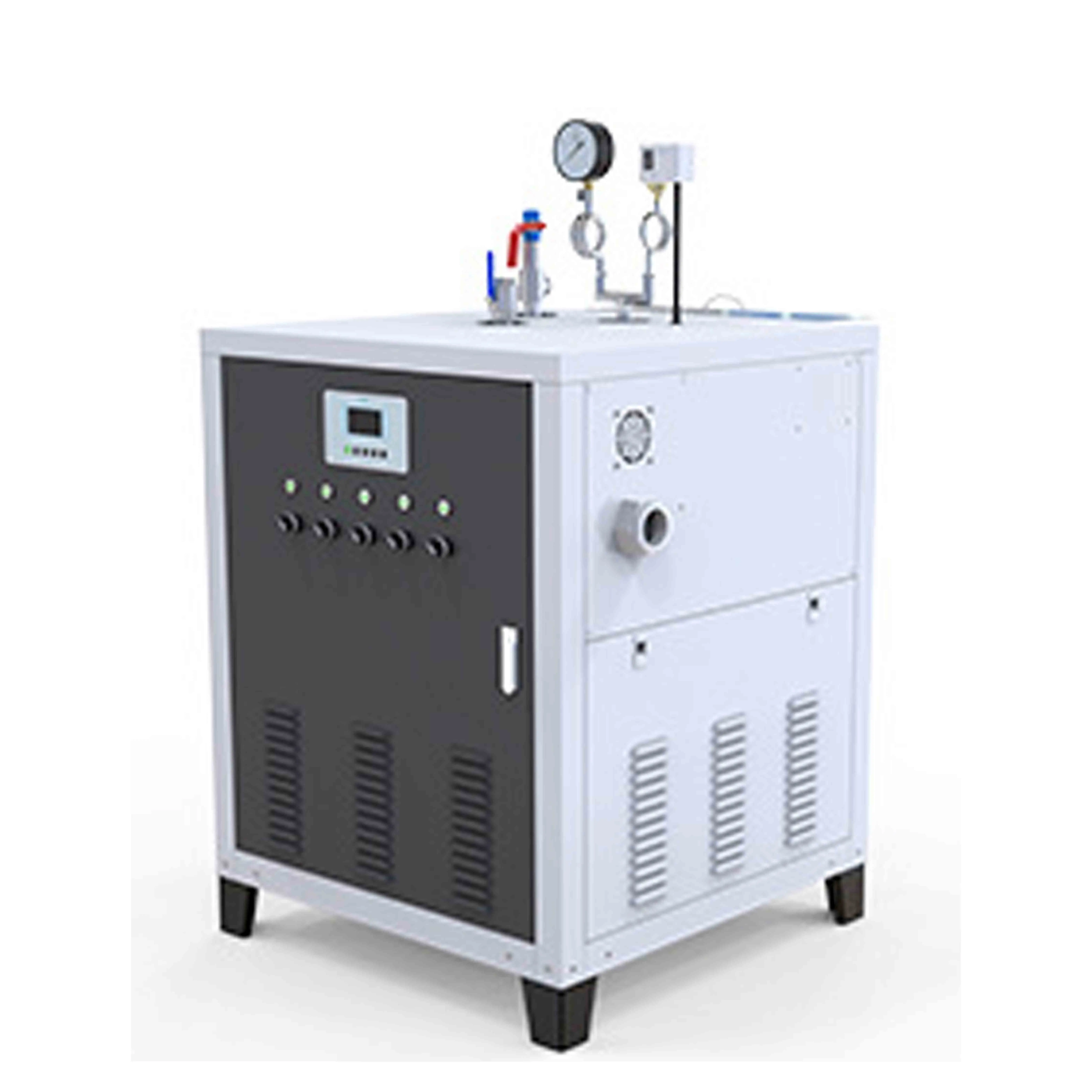 Small 24KW automatic stainless steel electric steam boiler vertical electric heating steam generator