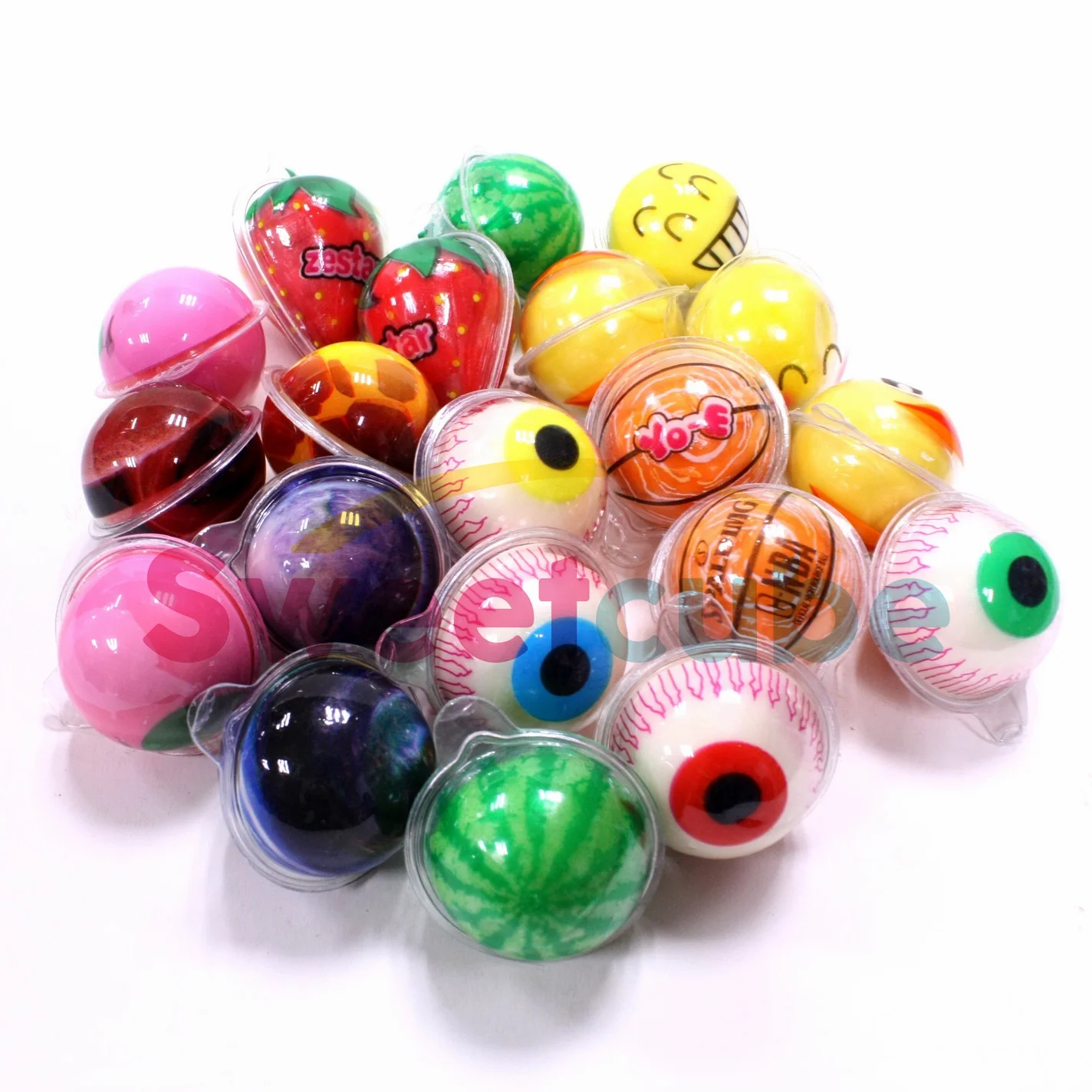 Tik tok Halloween candy  halal soft candy funny gummy with jam filled