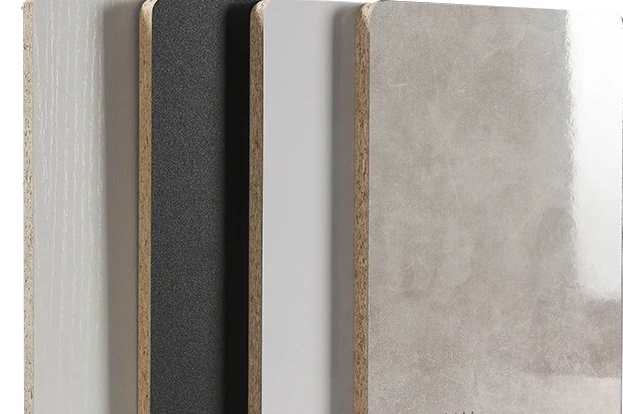 Melamine particle board used For Construction thickness 9-32mm wood material poplar combine core Cheap Price