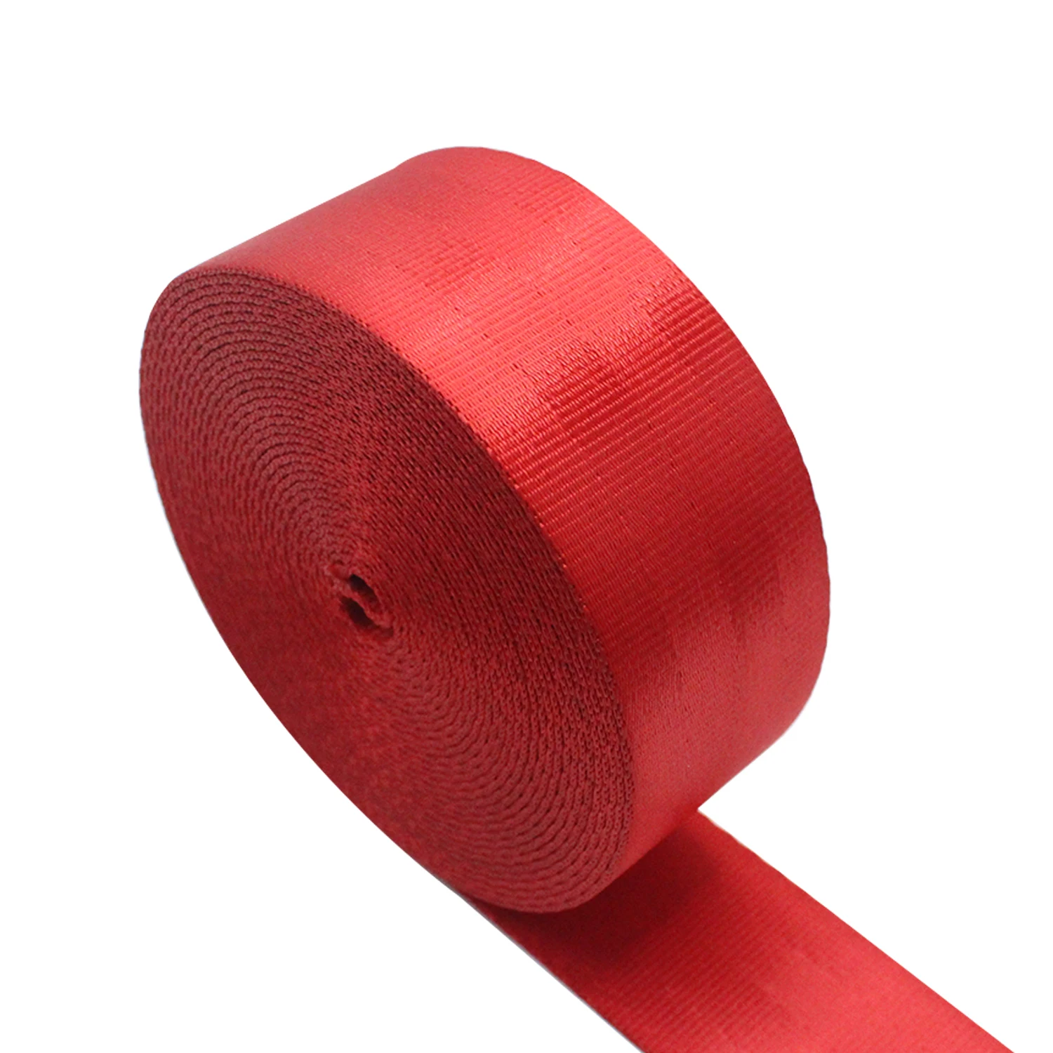 High Quality Seat Belts Polyester Strap Custom Printed Belt Tubular Coated Lattice Pattern 2 Inch Nylon Webbing