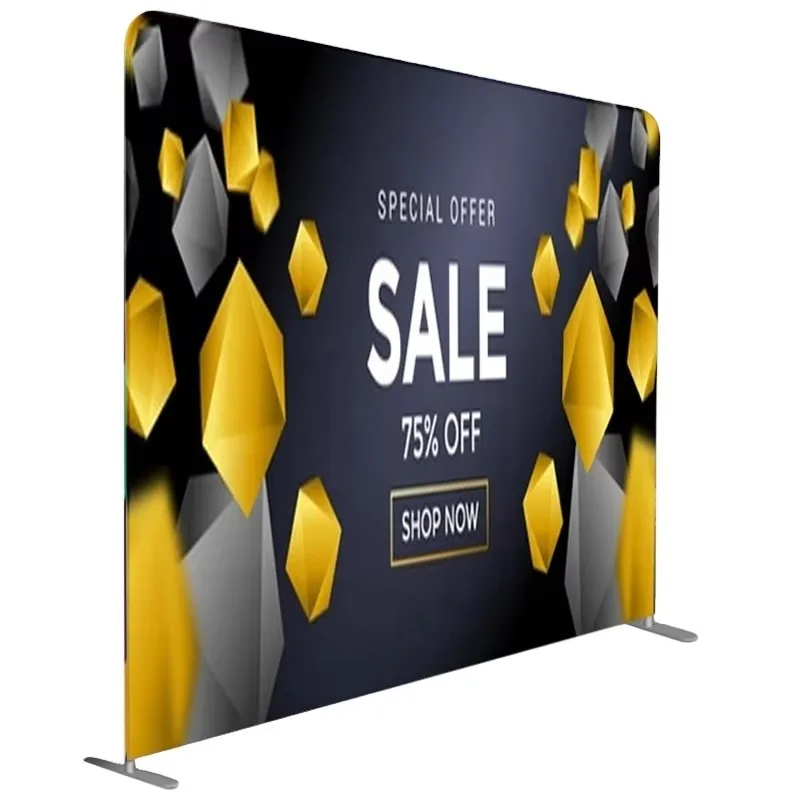 birthday tension fabric custom size green white red orange washable photo booth shoot backdrop for photography