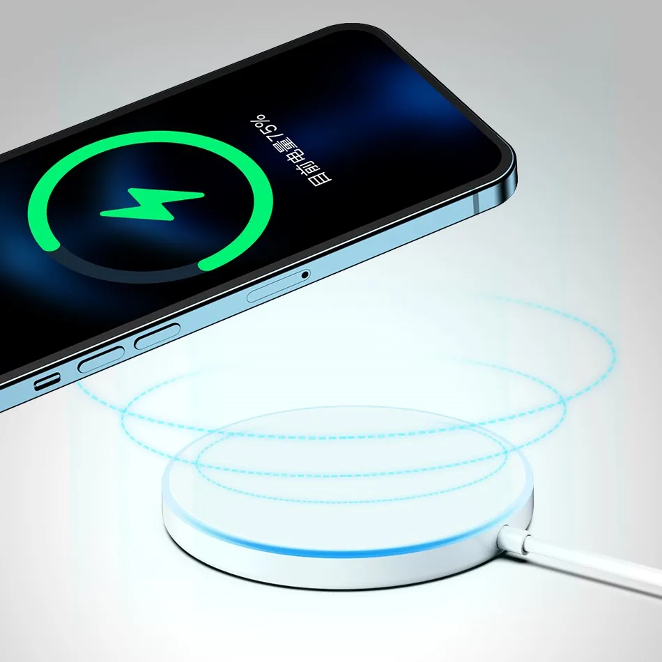 hot selling new products phone portable mobile charger usb c charging pad wireless magnetic charger