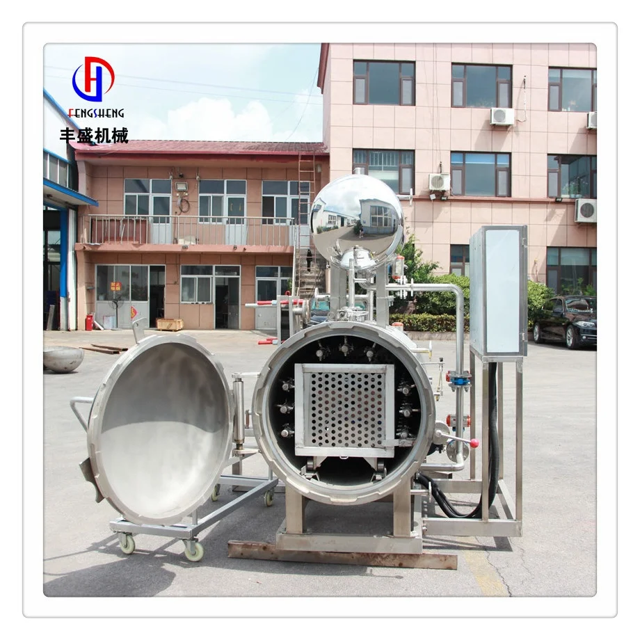 Steam autoclave machine retort / Retort for condensed milk