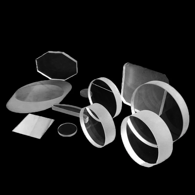 
QH thick square quartz disc Customized Glass Products 