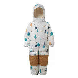 Waterproof Children Ski Jumpsuit Winter Wear Snow Sports Skiing Suit Kid Snowboard Clothes
