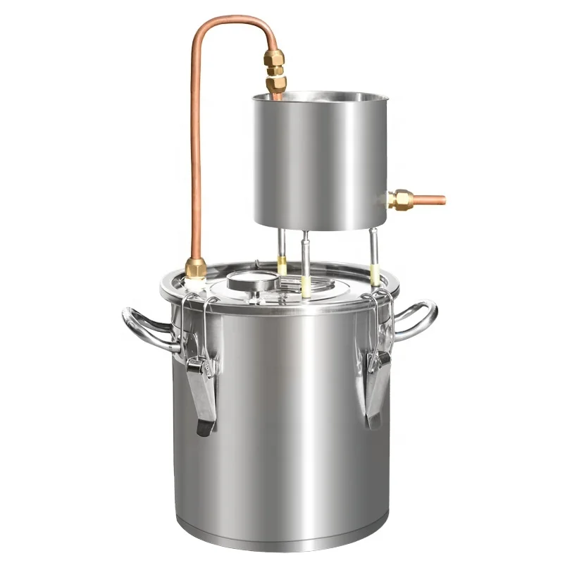 lavender essential oil distill equipment flower water hydrosol distillation