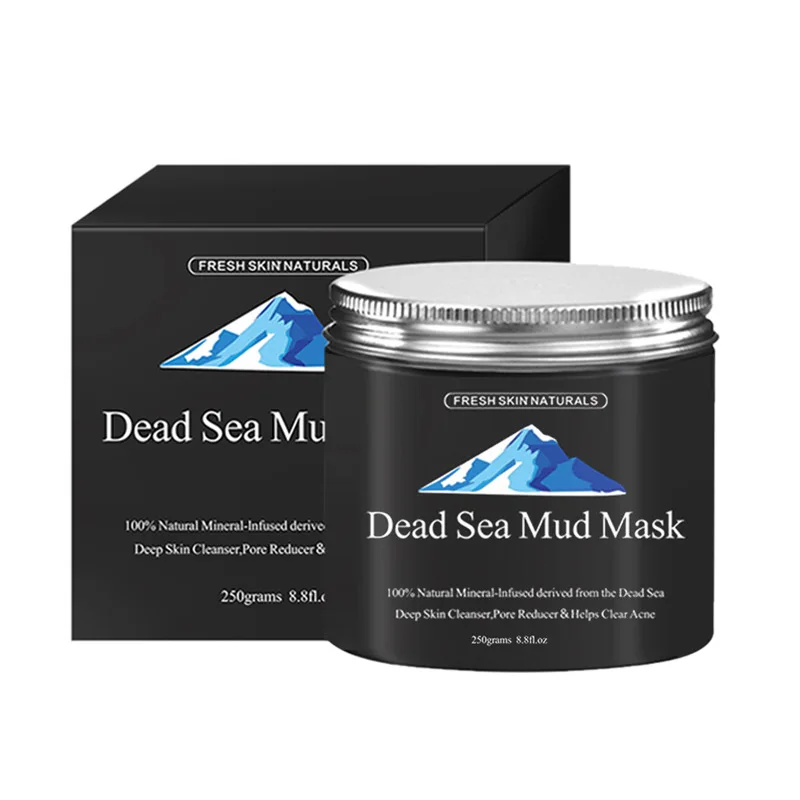 Hotsale Vegan Organic Skin Care Black Facial Dead Sea Mud Mask For Adults
