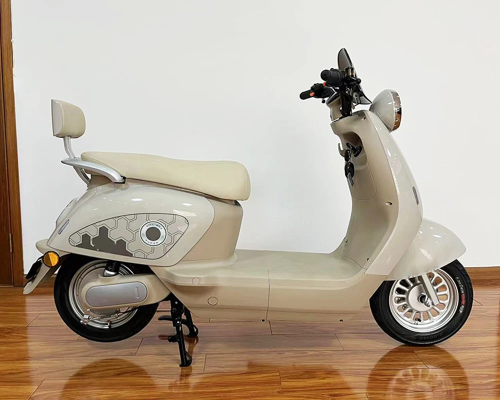 Luna Electric Motorcycle 800W 60V 20AH Electric Scooter Lead Acid Battery New Design Max Speed 45kmh E-bick for On-Road Use