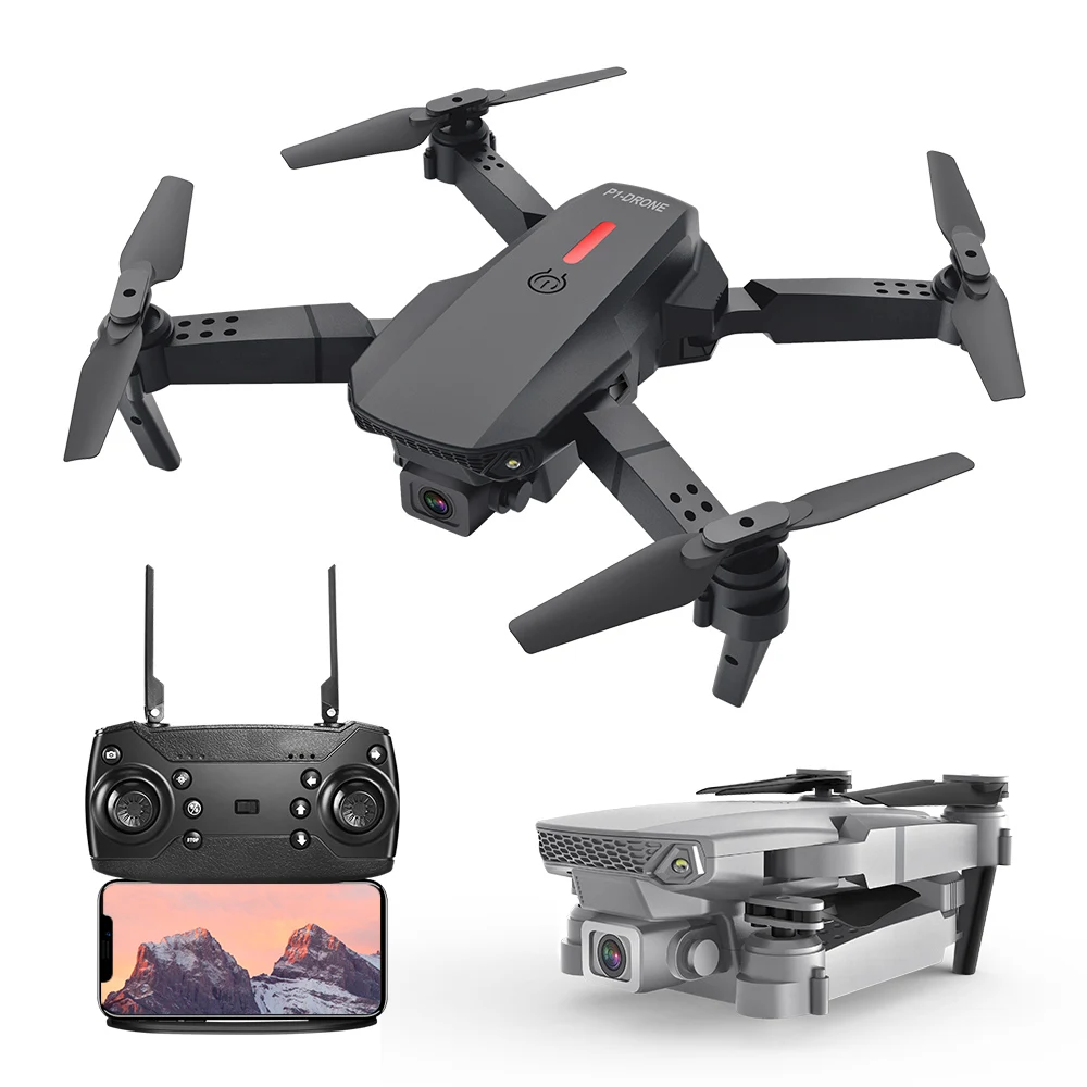 
2021 Amazon hotsale quadcopter drone with HD camera remote control aircraft drone WiFi mini P1 E58 drones  (1600200302779)