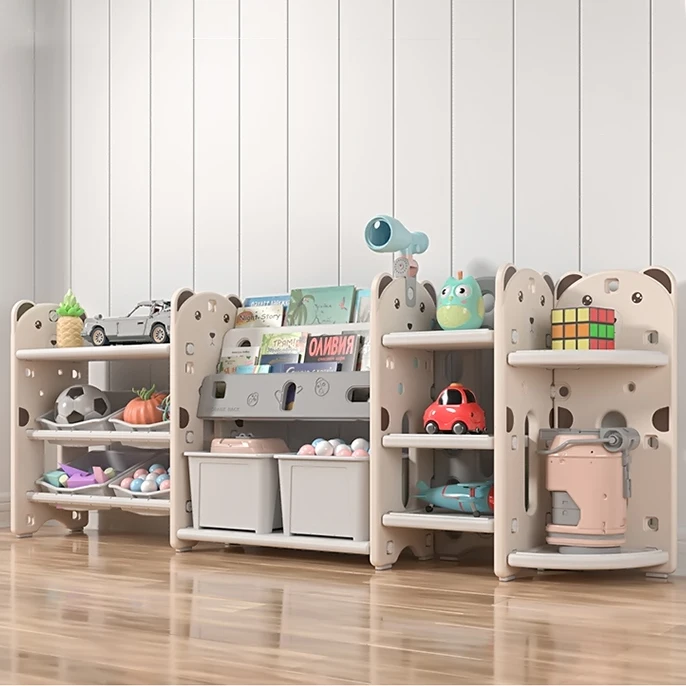 Натуральный начальной детская игрушка-органайзер для хранения детей полки шкафа