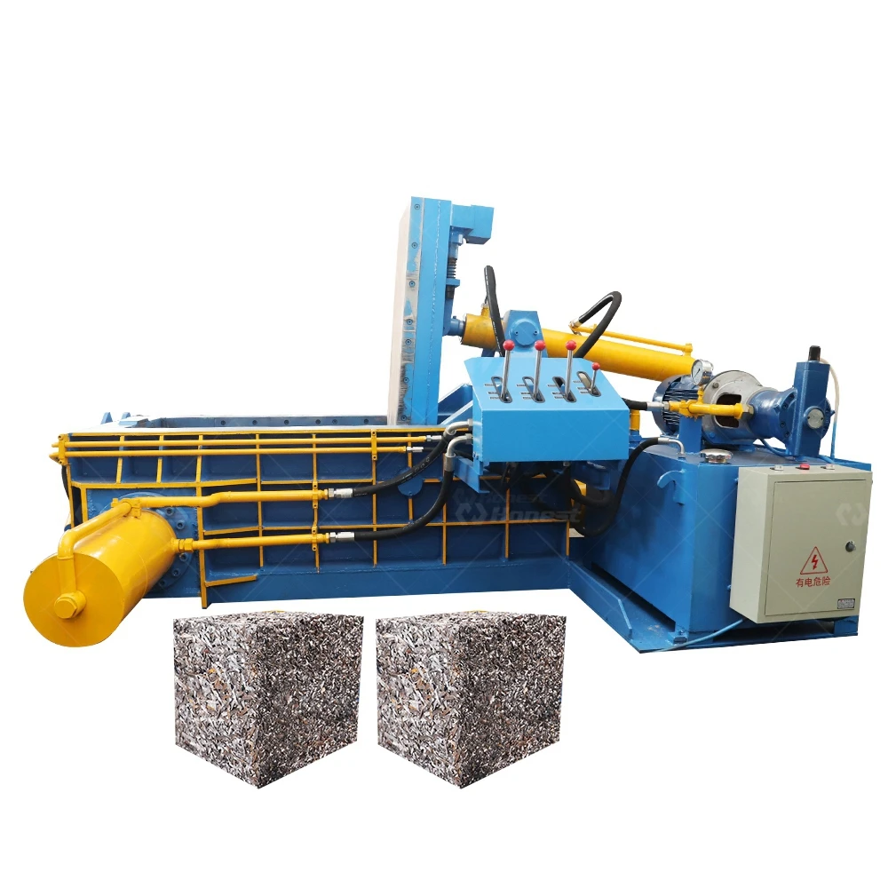 2024 Year Scrap Metal Baling Machine Horizontal Baling Metal