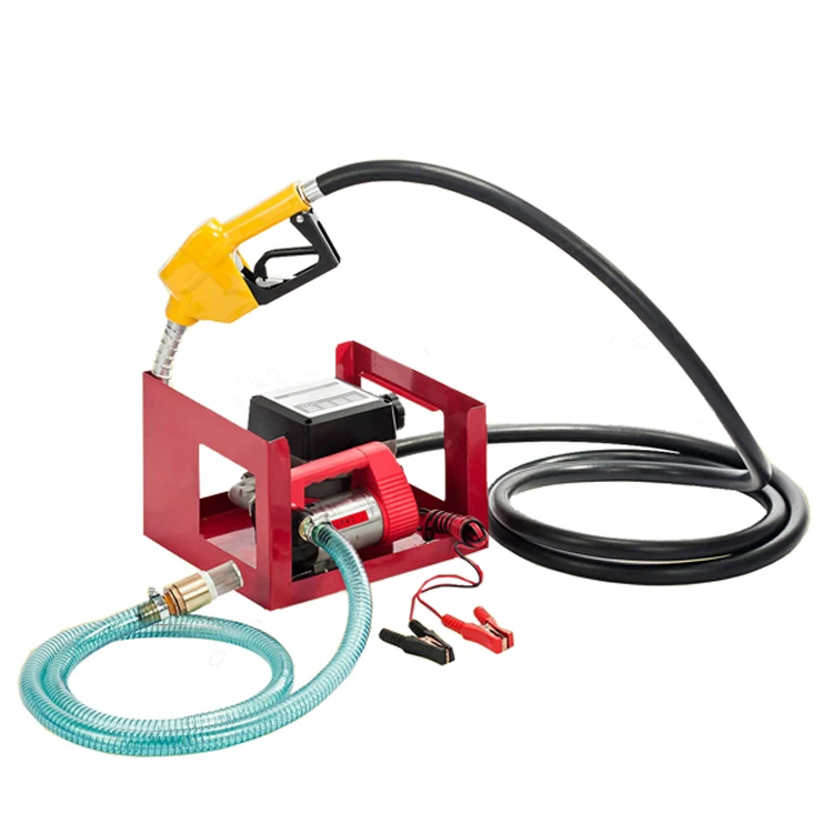 Портативный чугунный топливный насос для дизельного биодизельного и керосинового топлива 12 В/24 В