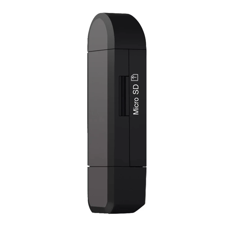  YC320 Тип C / micro USB 3 в 1 Универсальный складной многофункциональный TF SD кардридер для