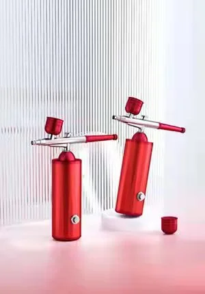 Zkagile High Pressure Oxygen Spray Beauty Facial Spray Skin Hydrating Beauty Device Blue Oxygen Injection Water Meter