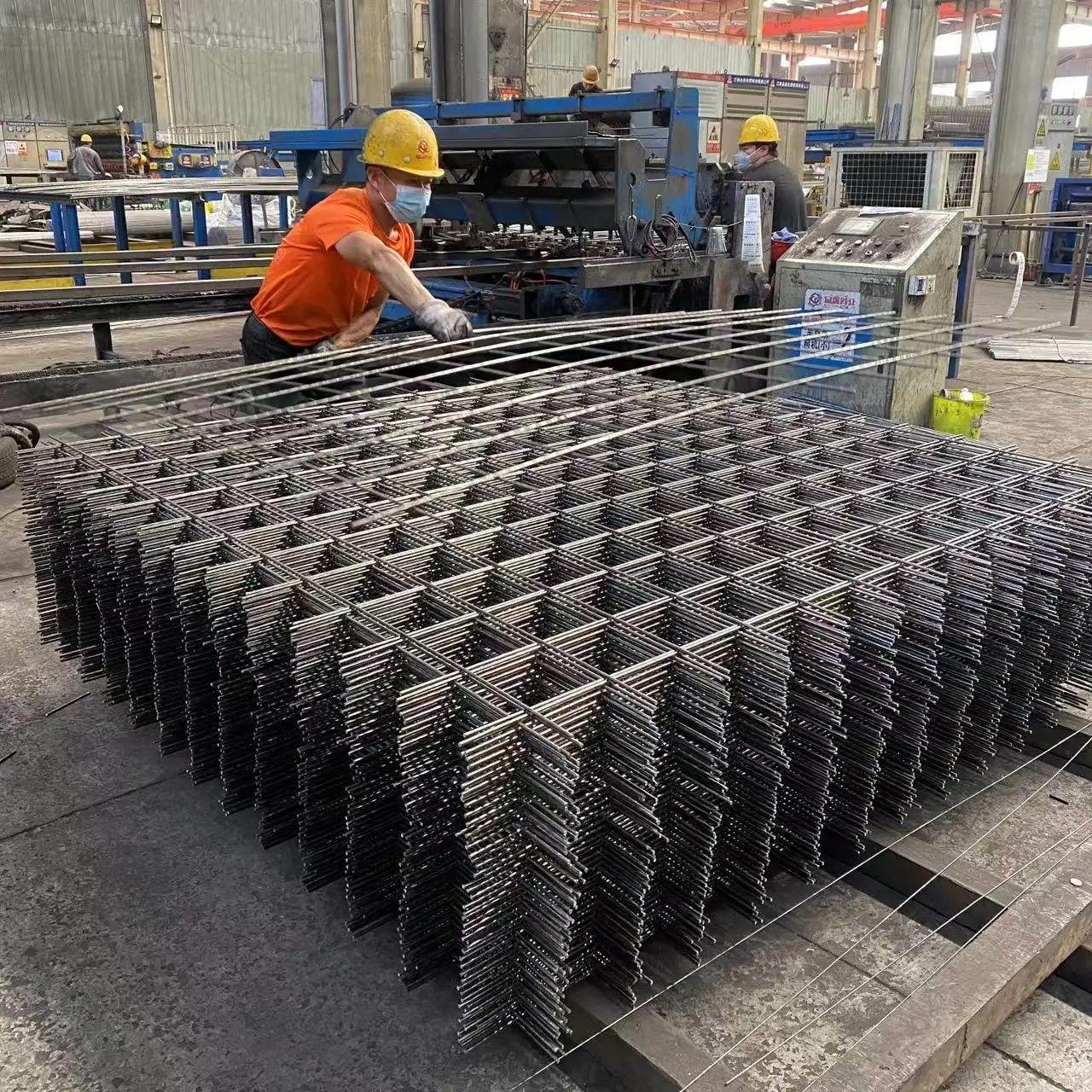 6MM Welded Steel Mesh for Building Reinforcement 10MM Bridge 12MM Foundation Construction