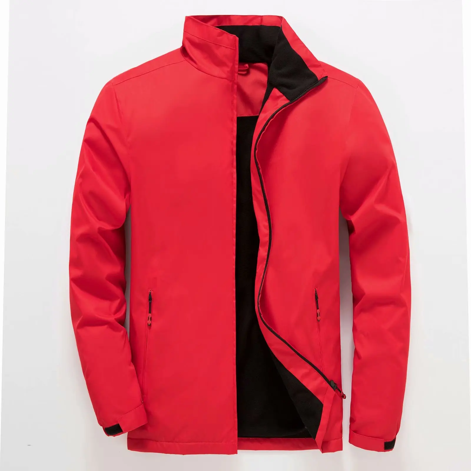 Men Outdoor Waterproof Windproof Mountaineering Clothes Jackets Hiking Sportswear Zipper up Wholesale High Quality Autumn Winter