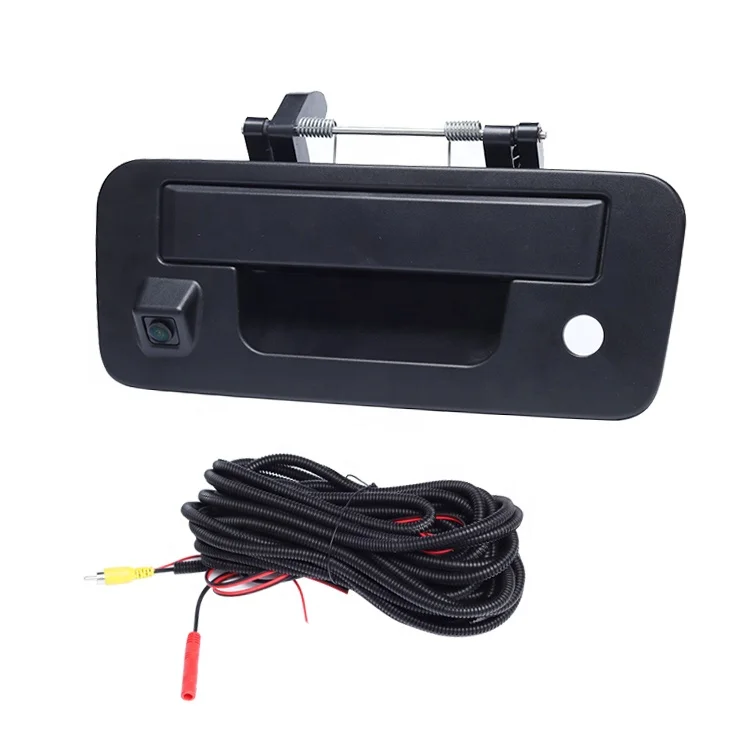 Tovision Tailgate Door Handle HD Backup Camera for  Nissan Titan 2013-2015 (Black Door Handle)
